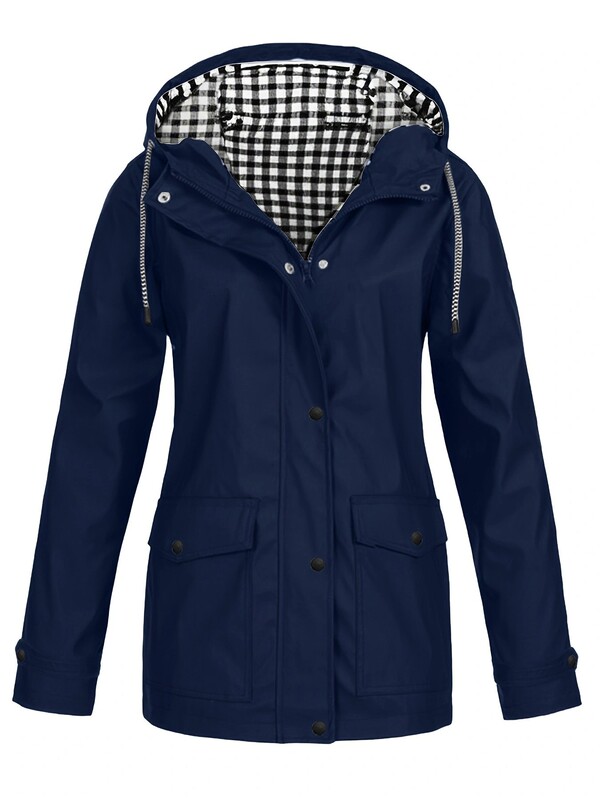 Amazon eBay 秋冬新作ジャケットチェック柄フード付きスリーインワン 0.05kg 点セットアウトドア登山服防水アウター|undefined