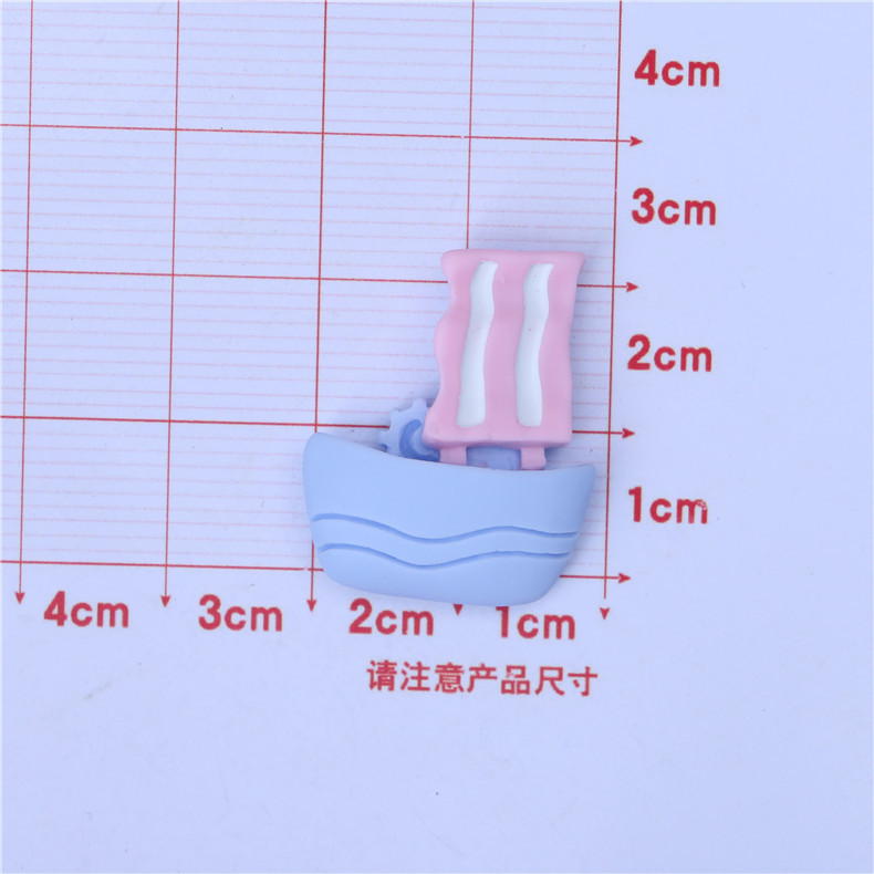 Directo de fábrica nueva serie océano dibujos animados pegamento crema epoxi DIY hecho a mano creativo pequeña joyería accesorios al por mayor