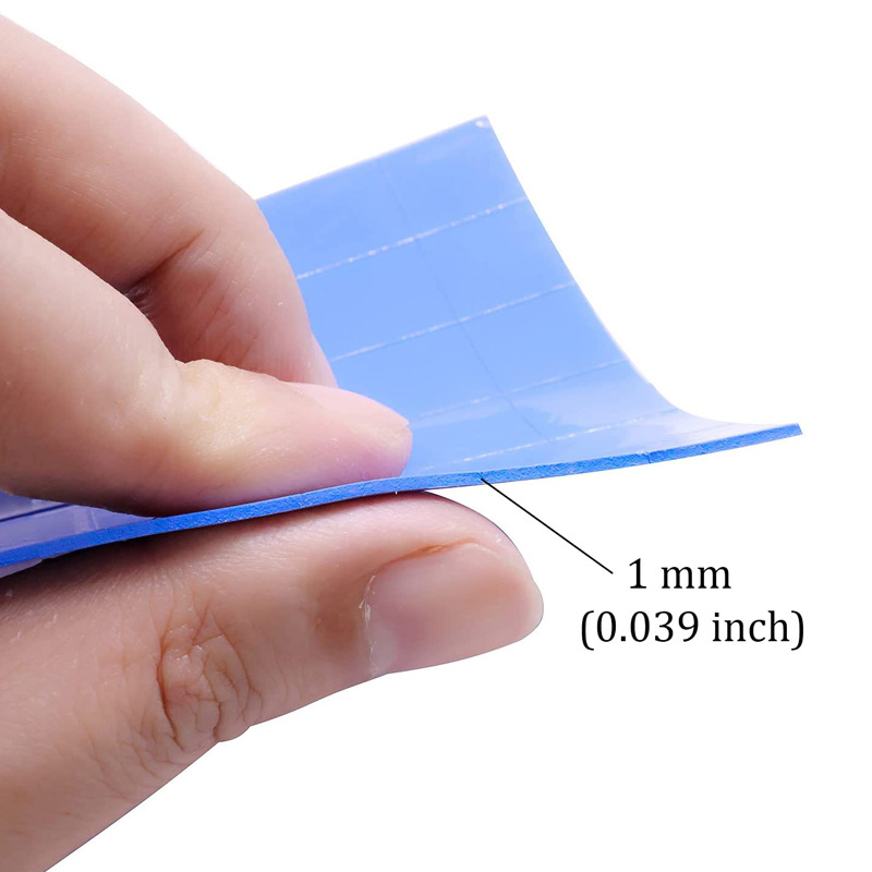 图形尺寸按需制造 DS320散热绝缘2.0mm高导热软性硅胶垫片