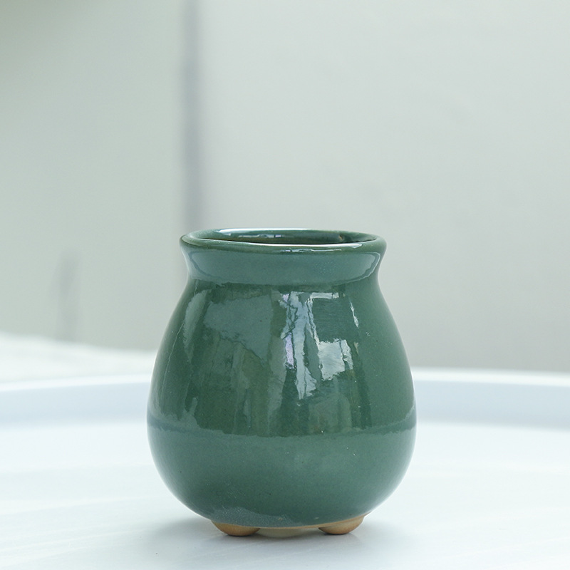Cerámica maceta suculenta colorido traje Planta Fresca pequeña olla simple creativo personalizado hogar jardinería olla al por mayor
