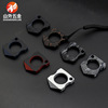 Manufactor Supplying Mini Self-defense Ring Buckle woman man Knuckles Anti Wolf Supplies Self-defense Broken window control