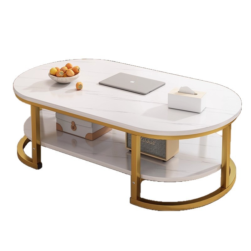 Mesa de té sala de estar doméstica pequeña mesa de casa 2025 nueva casa de alquiler simple y moderna sofá simple mesa de té