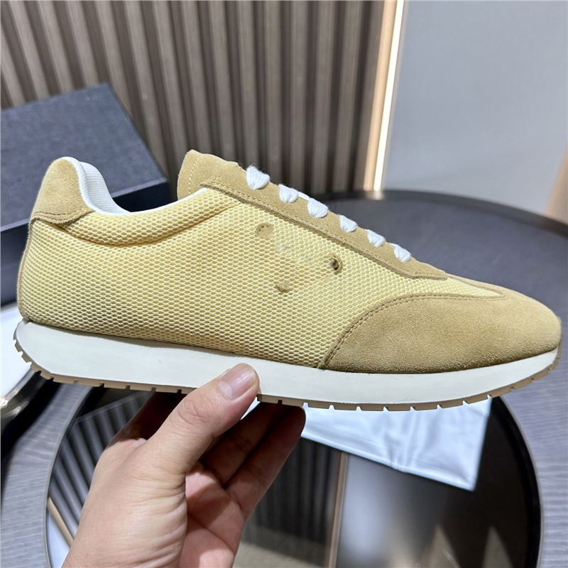 Men's Shoes 2025 Spring and Summer New Versatile Lightweight Breathable Lightweight Flats Mesh Shoes Sports Shoes Lace-Up Casual Shoes