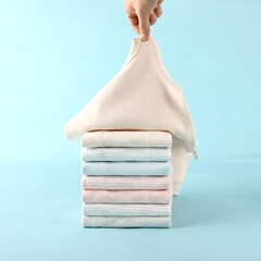 Infant Boneless Bodysuit for Autumn/Winter, Soft Fleece Cotton Filled, Thick Lining Clothing for Newborn Baby, sleeper, crawler outfit