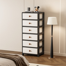 跨境抽屉式夹缝收纳柜家用客厅卫生间储物柜桌下床头缝隙收纳柜子