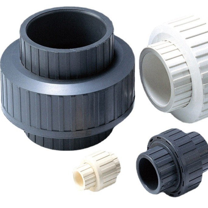 供应UPVC由令活接白色灰色胶粘给水管件由任CPVC活接头