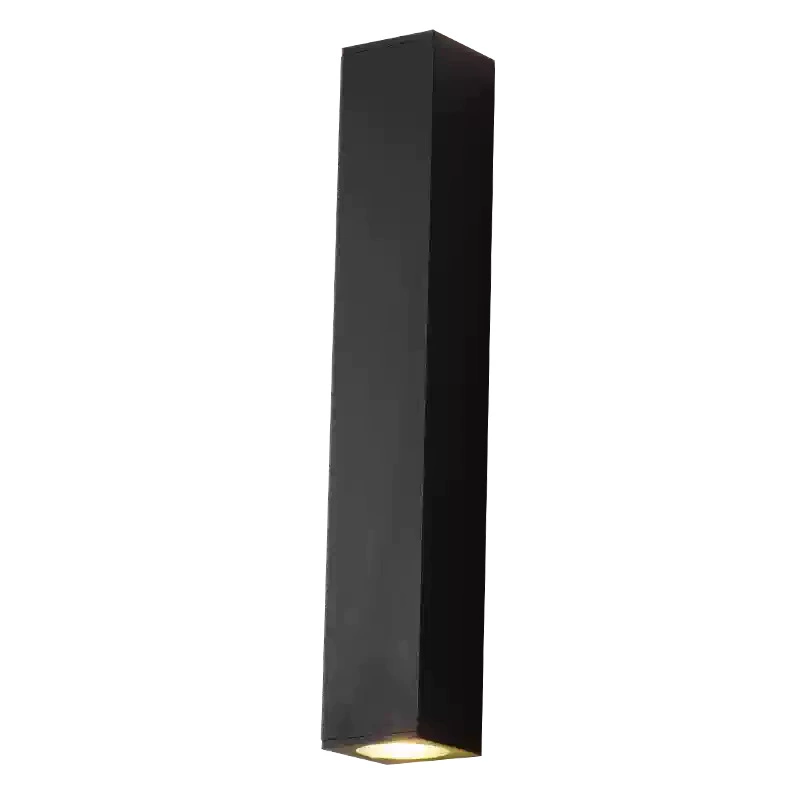 Travel wall sconce for corridor, square lights for gazebo