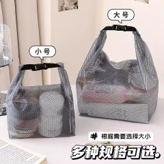 防水収納袋フィットネス衣類水泳浴室大容量巾着男性と女性の屋外旅行洗濯収納袋