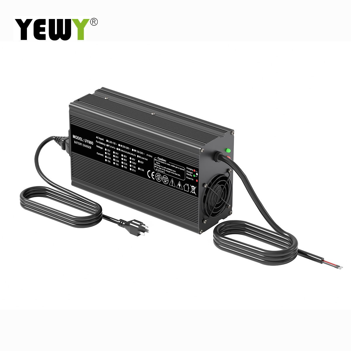 42V12A服务机器人.AGV锂电池充电器蓄电池充电器