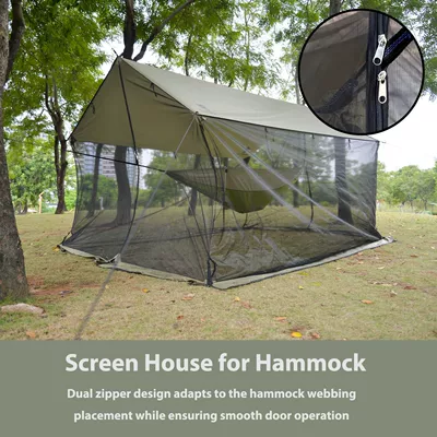 Jituo Anti-Mosquito Canopy for 4-6 People Outdoor Camping Picnic Sunshade Tent Large Space Camping Sunshade Tent Wholesale (Avtomobil yan çətirləri) - jituo-tit-bird-mosquito-repellent-canopy-335254220cm-without-pole
