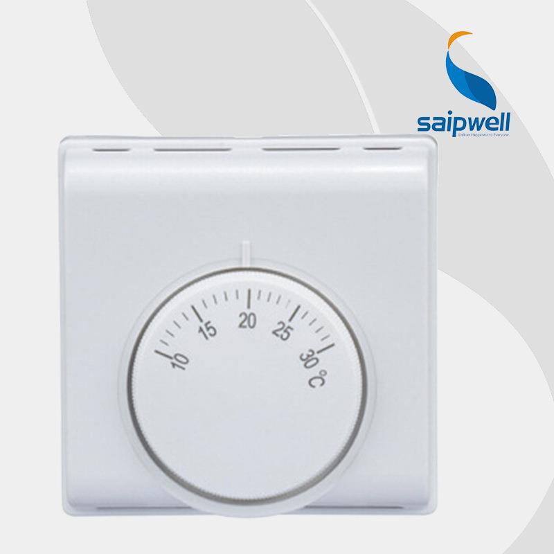 SP-2000A房间温度控制器 机械式温控器 6A空调温控器