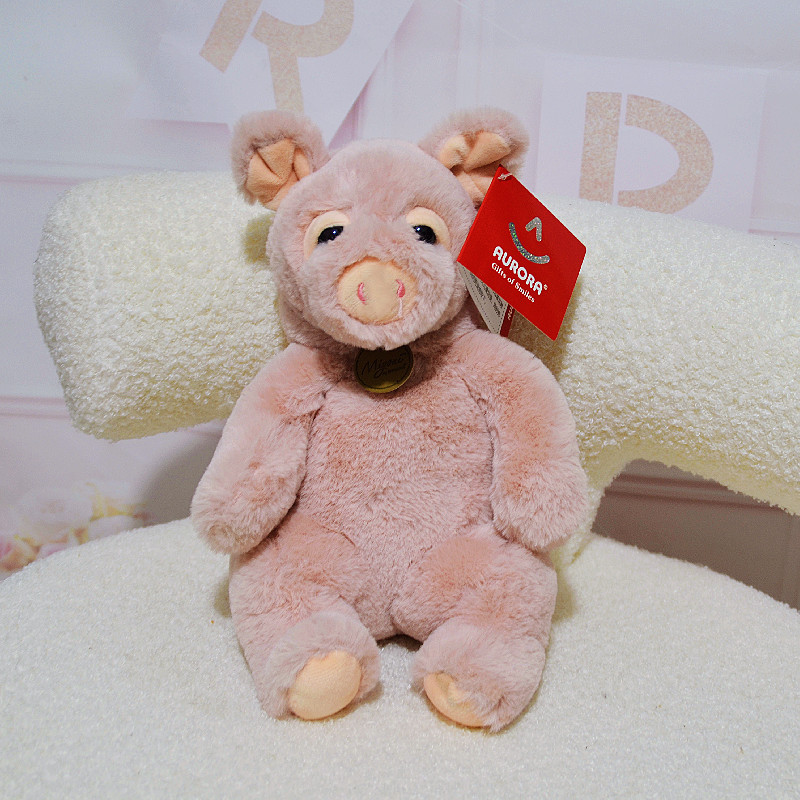 Aurora Linda muñeca suave Panda tortuga cerdo elefante oso de peluche de juguete para dormir calmante muñeca al por mayor