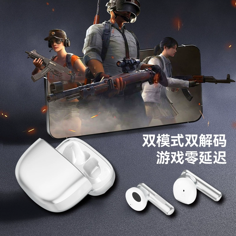 Металлические беспроводные наушники Bluetooth для игр, HIFI звук, TWS стерео
