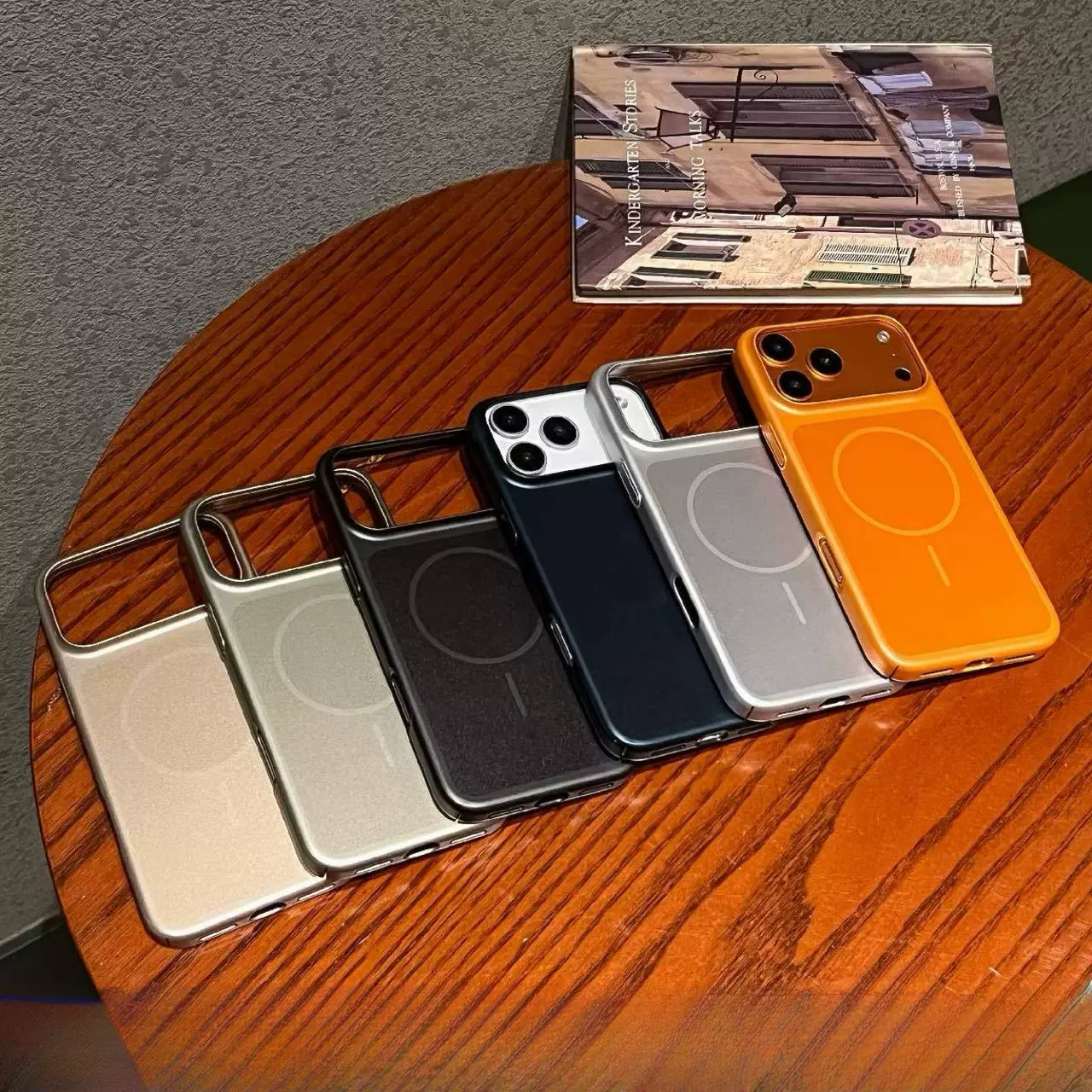 适用金属漆苹果iPhone17air磁吸高级感17Promax硬16手机壳保护套