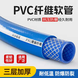 网纹管PVC水管软管家用防冻洗车塑料浇水灌溉蛇皮管花园管