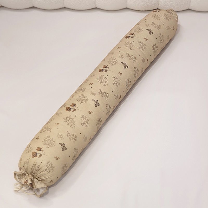 Cartoon caramelo columna larga almohada de abrazo flor triturada bebé anti-voltar lateral dormir almohada cómodo respaldo regalos para chicas