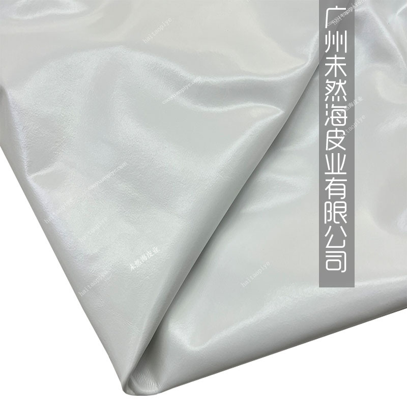 白色全粒面油蜡头层牛皮柔软耐磨拳击手套用真皮