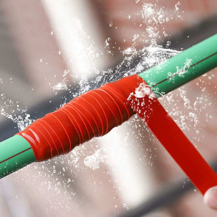 Водонепроницаемый Утечка силиконовая лента для ремонта водопроводных труб отопительный трубопровод солнцезащитный крем для старения Высокие эластичные самоклеящиеся силиконовые ленты завод оптом