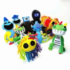 クロスボーダー新品ナイトマーレクリッターズボビー4ピアノドラゴン大獅子ぬいぐるみ現物