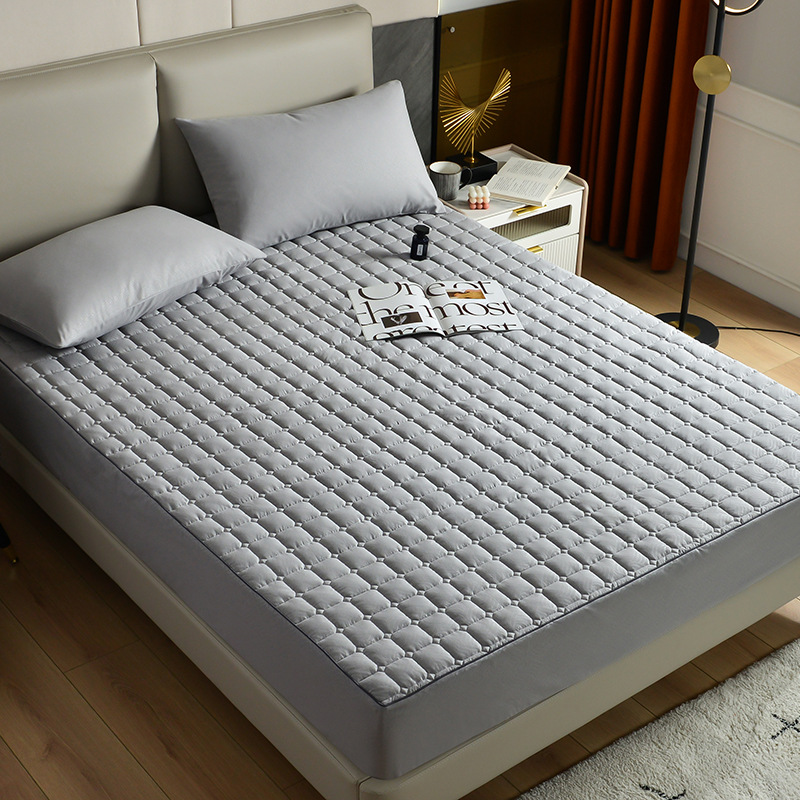 Quilted Fitted Sheet Mattress Protector Dust Cover for Simmons Bed, Thickened and Padded