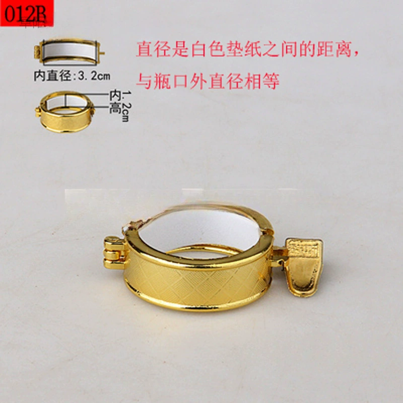Керамическая пряжка для замка для бутылки вина, уплотнительная пряжка, декоративная пряжка, антидышащая пряжка для винной банки, уплотнительное кольцо, пластиковая уплотнительная пряжка с защитой от подделок