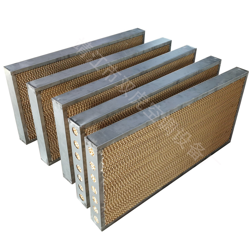 10公分、15公分厚无味湿膜挡水板、加湿型挡水板