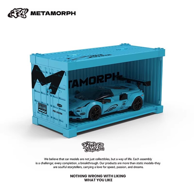 Compatible with Lego Eight-Grid Car Pb Product Platinum Evolution Supercar Classic Modified Assembled Sports Car Toy Model 8856 Compatible with Lego Eight-Grid Car Pb Product Platinum Evolution Supercar Classic Modified Assembled Sports Car Toy Model 8856