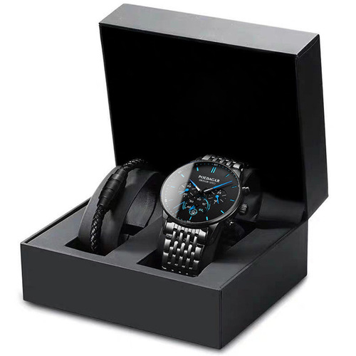 Badaq new multifunctional men's watch male student Korean version ultra-thin fashionable quartz watch one piece drop shipping