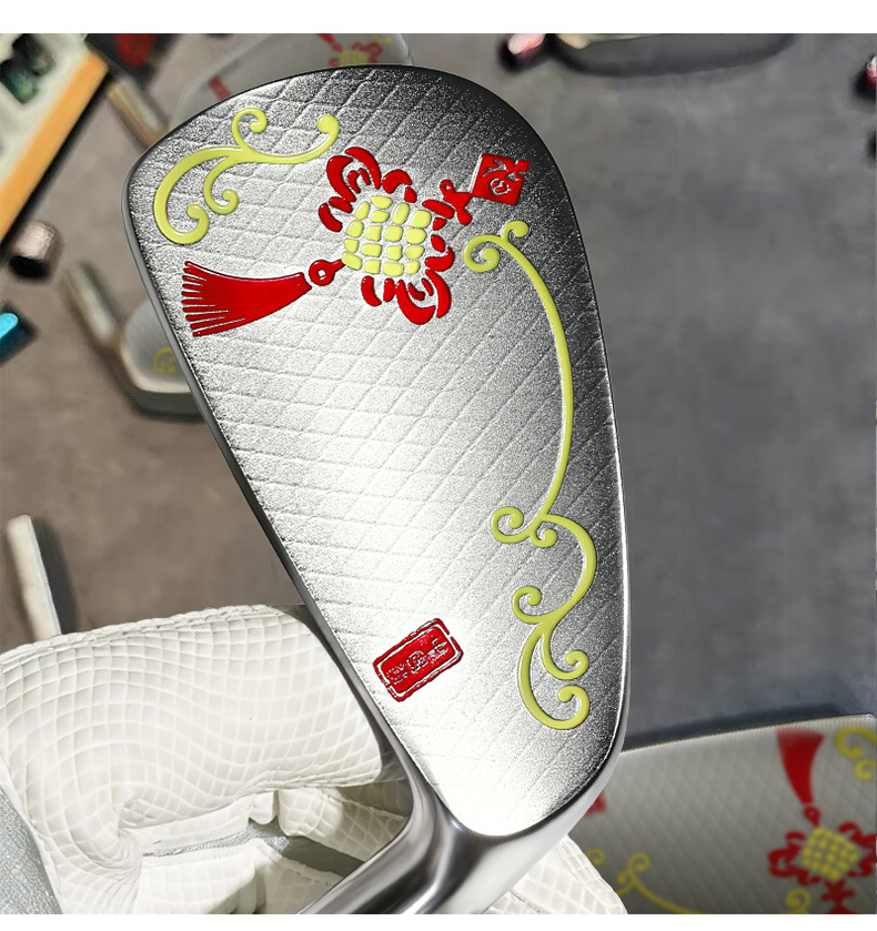Bộ đầu gậy sắt golf PGM rèn mềm dao lưng hoàn chỉnh — Bộ đầu nút thắt kiểu Trung Quốc [thiết kế mặt sau bằng sắt rèn/mặt sau] TIG085 chi tiết 6