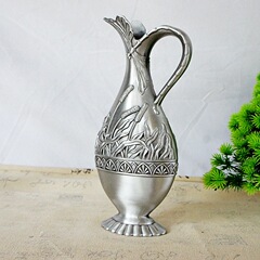 Vase Metal Craft Antique Tin Home Decor Item Exquisite Manufacturing Metal Texture Business Opening Moving In Gift