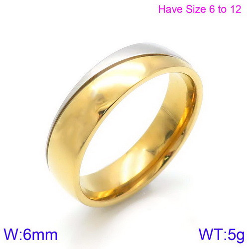 Inter-gold male ring KR86987-K