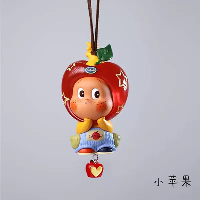 Cute Doll Car Hanging Safety | Car hanging - apple-star-people-little-apple