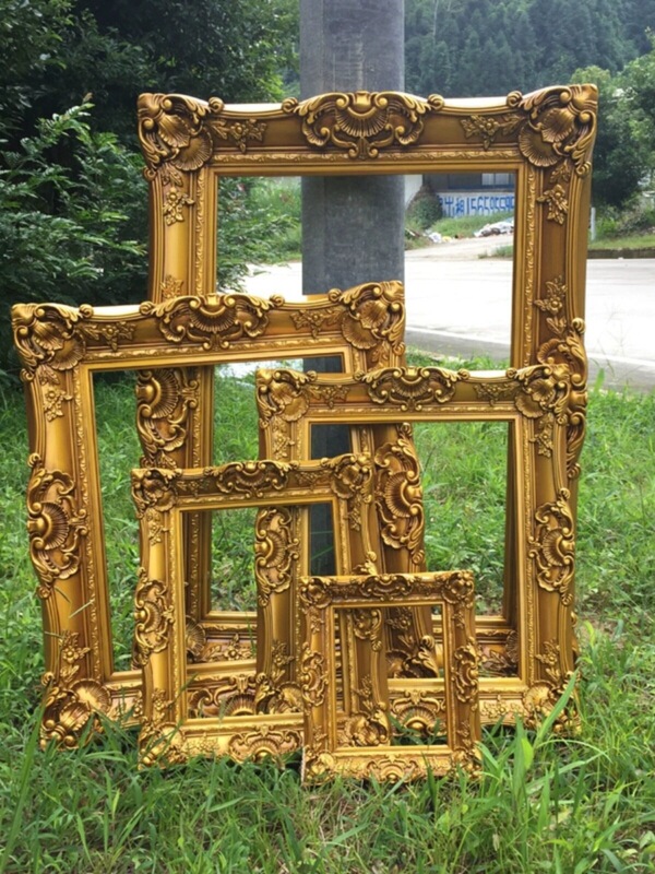 Retro Wedding Scene Props European-Style Picture Frames Plastic Wedding Decoration Frames Wedding Photo Frames Ornaments