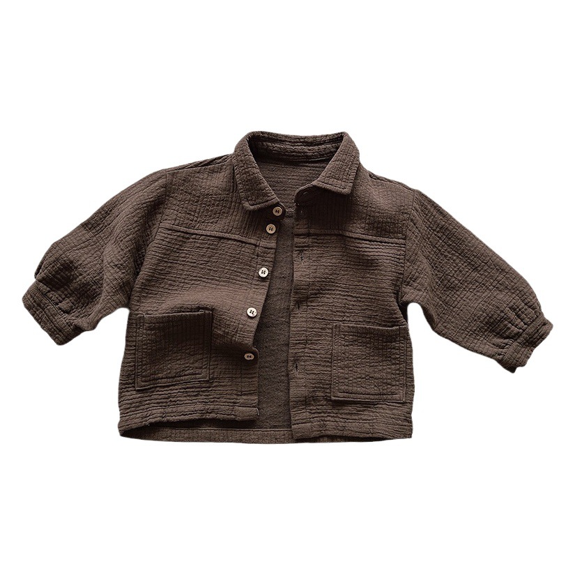 Chaquetas para Niños, Estilo Otoño 2025, para Niños Pequeños, Estilo Japonés y Coreano, Tops Únicos, Ropa Infantil Moderna Estilo Bosque para Niñas