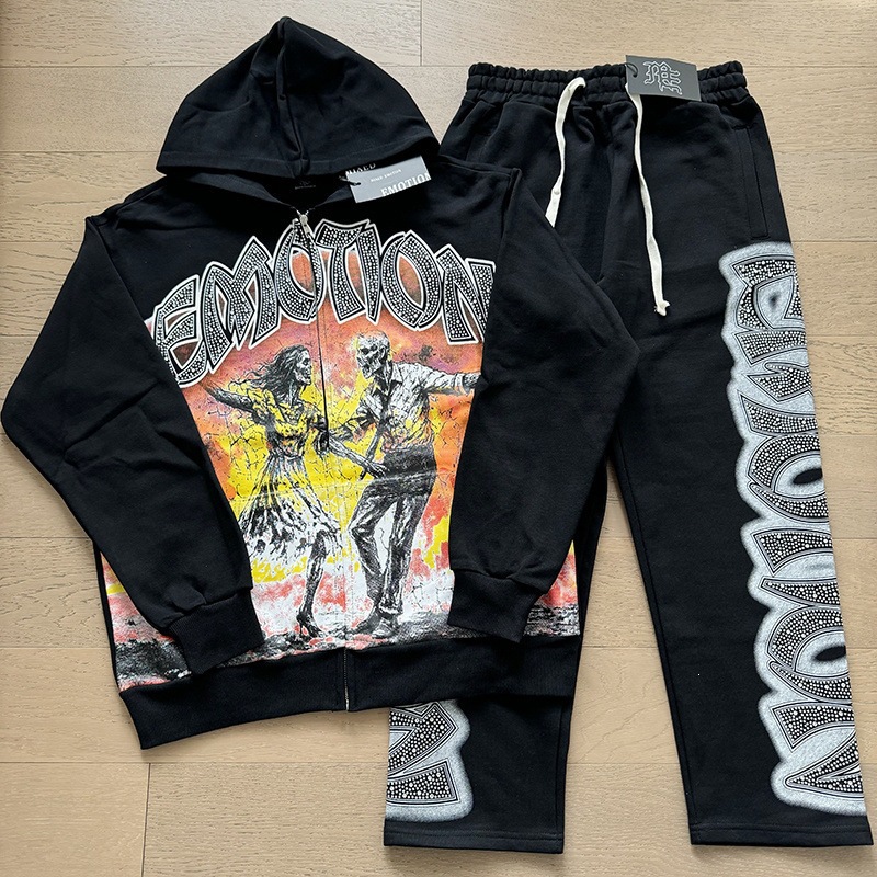 2026 nueva marca de tendencia de comercio exterior transfronterizo MIXEDMOTION camiseta de algodón de manga larga lavado con agua hace viejas calles sueltas