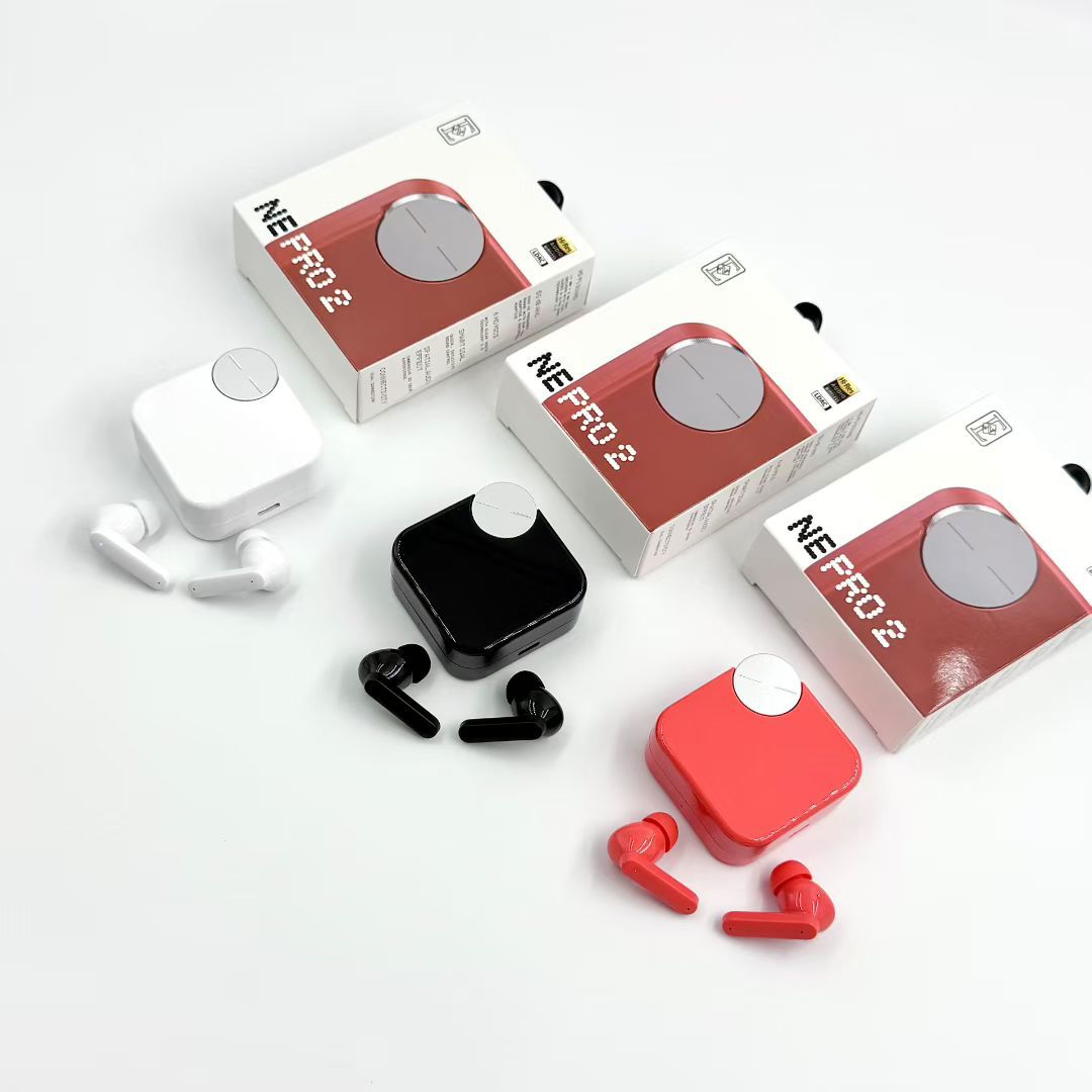 Nuevo producto de comercio exterior NE-PRO2 auriculares Bluetooth inalámbricos de alta calidad de sonido de doble oído inalámbrico tipo TWS estéreo image 5