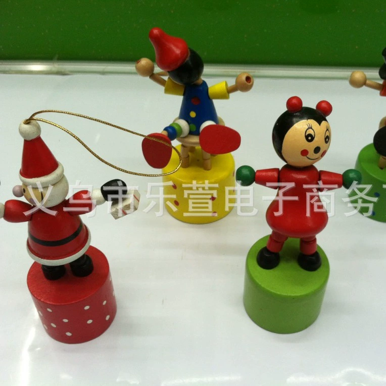 Мультфильм Бочонок Станции Животных Игрушка Кукольный Бочонок Игрушка Ручной Большой Палец Станции Баррель Мультфильм Кукла Кукольный