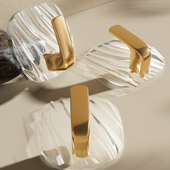 輕奢掛鈎粘膠強力承重免打孔浴室衛生間粘鈎牆壁門後無痕毛巾掛鈎