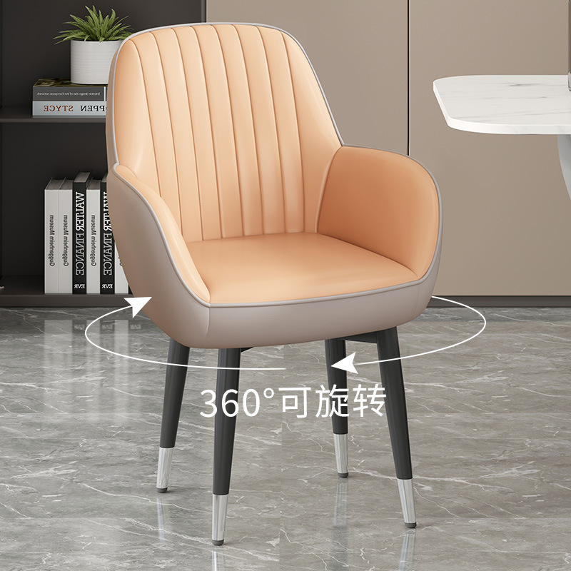 전면 카키 [고양이 긁는 가죽] 블랙 실버 탄소강 회전 가능