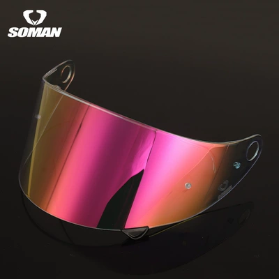 Model Lenses, Windproof and – Dəbilqə (Kaska) aksesuarları - transparent-revo-purple-for-day-and-night-use