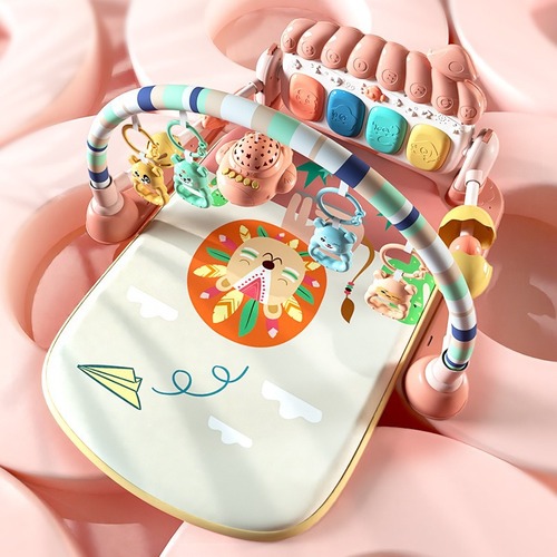 Pedal piano baby toy fitness stand newborn baby 0-1 years old educational early education children 3-6 months gift