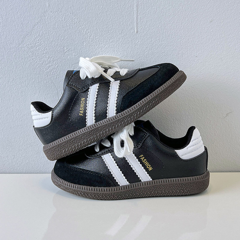 Höstnya Barn S Skor Flickor Äkta Läder Dexun Små Vita Pojkar Lättvikts Halkfri Casual Forrest Gump_voghion.com