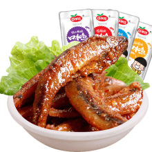 口水娃小鱼仔口水鱼麻辣即食毛毛鱼小鱼干香辣休闲解馋海味小零食