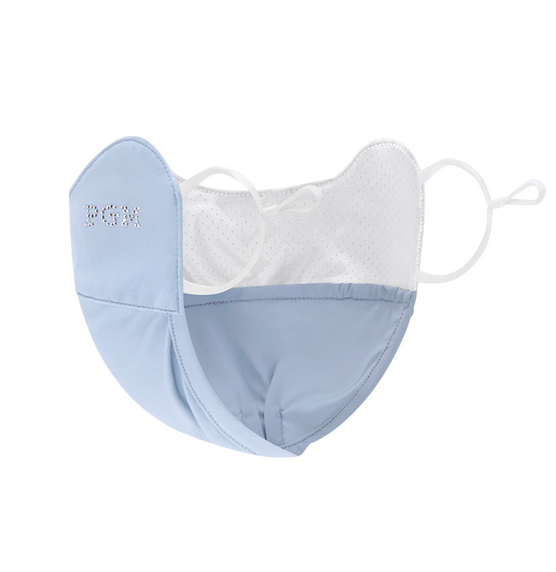 Mặt nạ chống nắng PGM Golf nữ thoáng khí mát mẻ, che nắng mùa hè — Koz005-xanh xám nhạt, KOZ005-màu trắng, KOZ005-hồng nhạt chi tiết 23