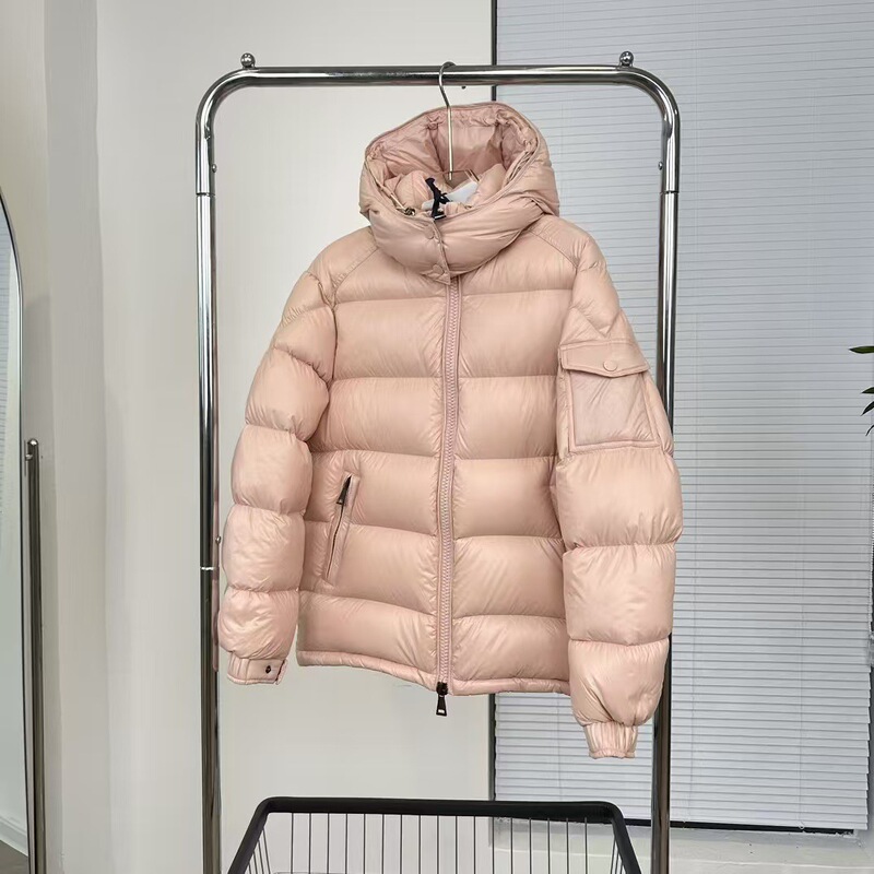 Maya Breadwer m Family down Jacket Maya Unisex Winter Couple Style Solid Color Coat