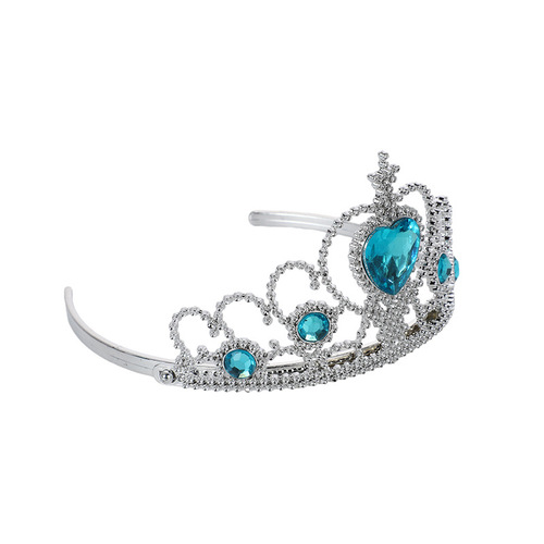 Cross-border hot selling children's crown Elsa Princess tiara Frozen headband sweet temperament children's crown accessories