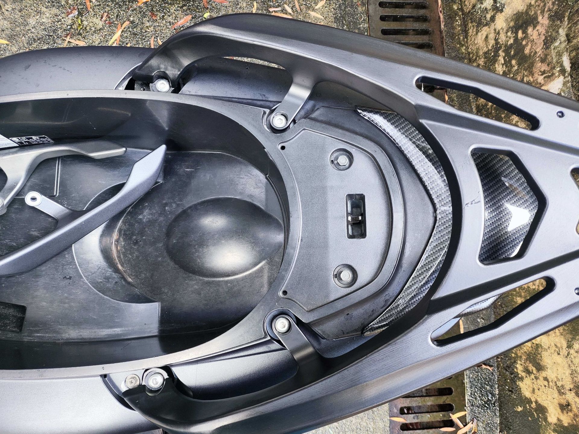 Suitable for 13-22 Yamaha Smax155 Motorcycle Aluminum Alloy Rear Rack, Taiwan Yamaha Abs Version Rear Carrier