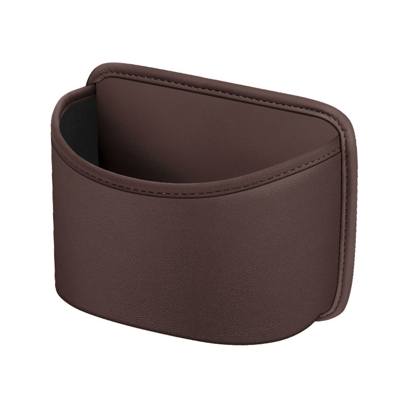 Qìchē – Car Trash Can Car storage bag/box - mocha-brown