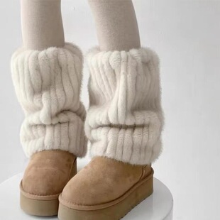 Q 29075 Thick Plush Leg Warmers ë�������� �W���羳���R�d��