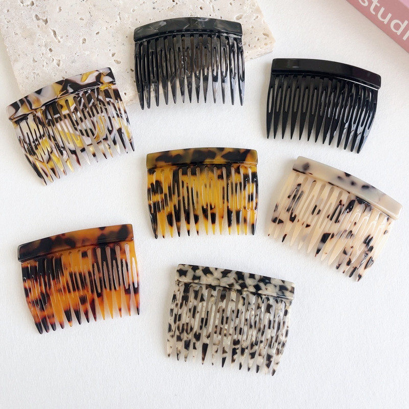 工場直販クロスボーダーヘアバングコームヒョウ柄コーム滑り止めヘアアクセサリーヘアコームヘアピンヘアコーム女性用ヘアアクセサリー|undefined